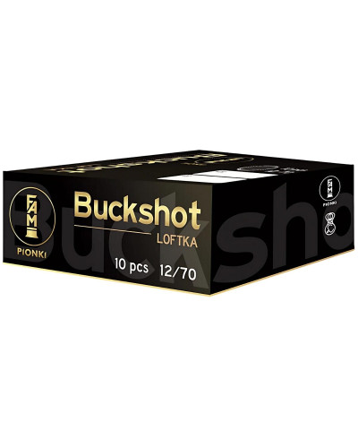Amunicja 12/70 BUCKSHOT SG 8,60 34g /9 PCS Fam-Pionki