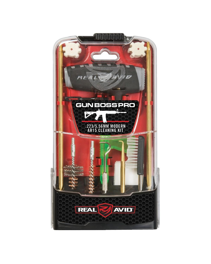 Real Avid Zestaw do czyszczenia Boss AR-15 w pokrowcu  AVGCKAR15 