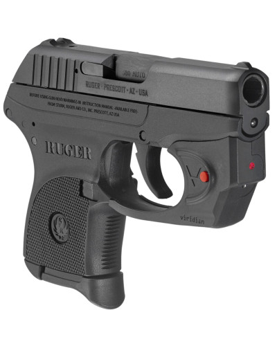 Pistolet Ruger LCP + Laser Viridian
