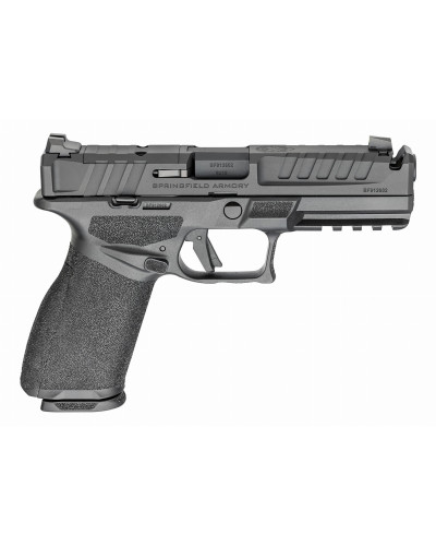 Pistolet HS-Echelon 4,5" Comp CUT kompensator U-Notch Tryt, BLK