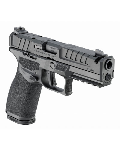 Pistolet HS-Echelon 4,5" Comp CUT kompensator U-Notch Tryt, BLK