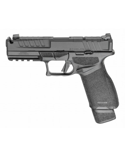 Pistolet HS-Echelon 4,5" Comp CUT kompensator U-Notch Tryt, BLK