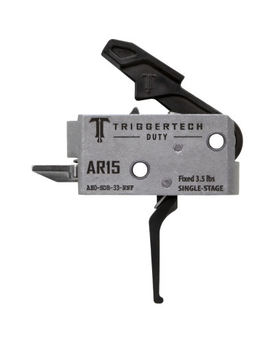 Triggertech - Mechanizm spustowy Duty do AR15-3,5lbs Single Stage - Flat -  AH0-SDB-33-NNF