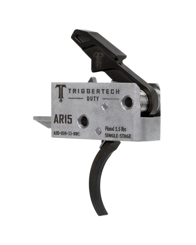 Triggertech - Mechanizm spustowy Duty do AR15- 3,5lbs- Single Stage - Curved - AH0-SDB-33-NNC