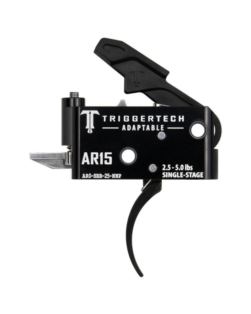 Triggertech - Mechanizm spustowy do AR15 - Single Stage-Adaptable Pro Curved AR0-SBB-25-NNP