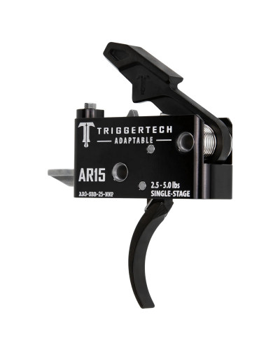 Triggertech - Mechanizm spustowy do AR15 - Single Stage-Adaptable Pro Curved AR0-SBB-25-NNP