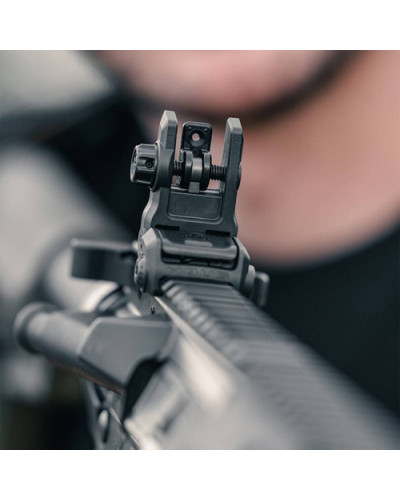 Magpul - Celownik przeziernikowy składany MBUS Gen. 3 - Czarny - MAG1167-BLK