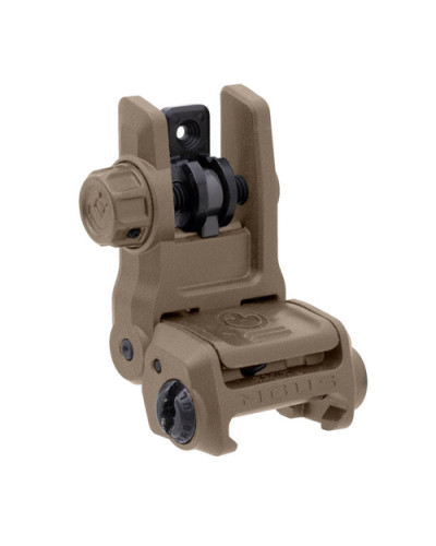 Magpul - Celownik przeziernikowy składany MBUS Gen. 3 - Flat Dark Earth - MAG1167-FDE