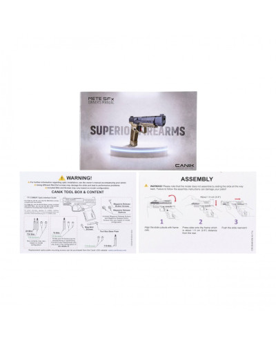 Pistolet Canik METE SFx czarny kal. 9x19mm