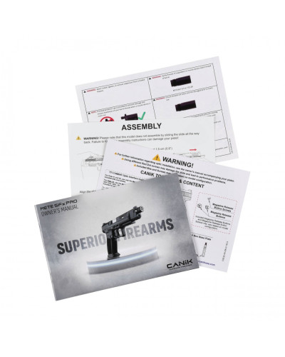 Pistolet Canik METE SFx PRO czarny kal. 9x19mm