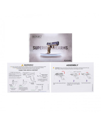 Pistolet Canik METE SFT czarny kal. 9x19mm