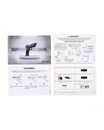 Pistolet Canik METE SFT PRO kal. 9x19mm