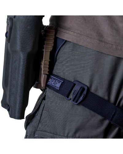 TC Gear- Pas udowy do kabur Holster Thigh Strap-Black-  TC-HS-1-B