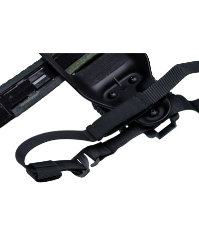 TC Gear- Pas udowy do kabur Holster Thigh Strap-Black-  TC-HS-1-B