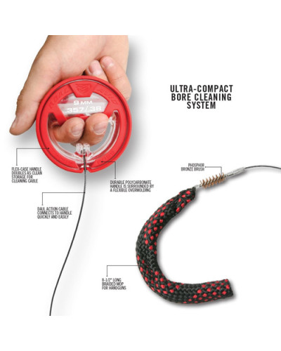 Real Avid Bore Boss Sznur do czyszczenia Bore Boss .357/.38/9mm AVBB9MM