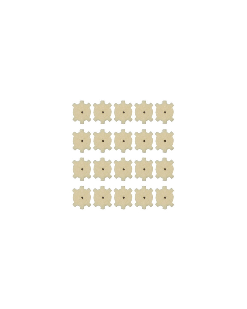 Real Avid - Zestaw przecieraków do bloku ryglowego AR-15 - 20 szt. - AVAR15CP