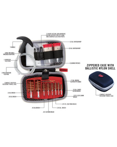 Real Avid - Zestaw do czyszczenia broni Gun Boss - Universal Flex Rod Kit - AVGCK310-U