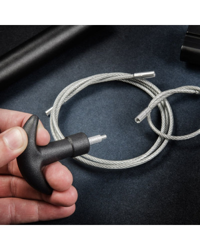 Real Avid - Zestaw do czyszczenia broni Gun Boss - Universal Flex Rod Kit - AVGCK310-U