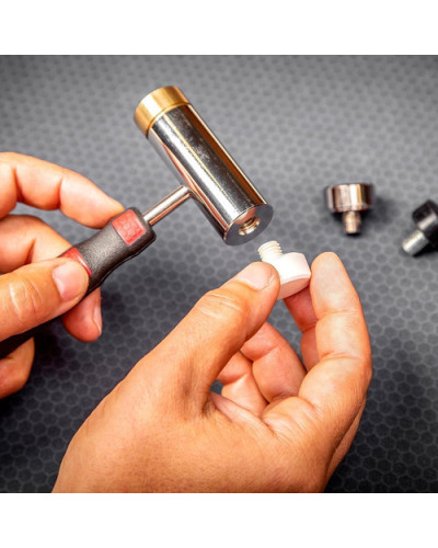 Real Avid - Zestaw wybijaków z młotkiem Accu-Punch Hammer & Roll Pin Punch Set - AVHPS-RP