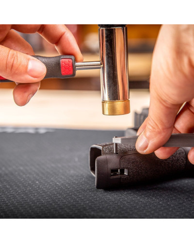 Real Avid - Zestaw wybijaków z młotkiem Accu-Punch Hammer & Roll Pin Punch Set - AVHPS-RP