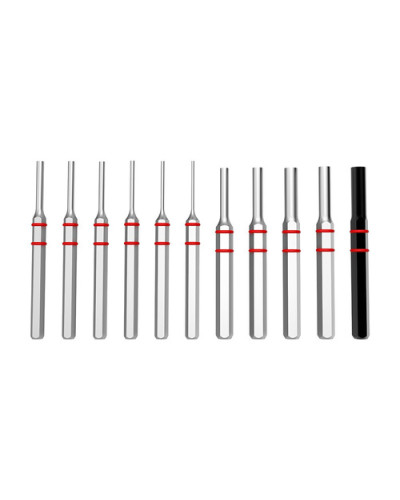 Real Avid - Zestaw wybijaków z młotkiem Accu-Punch Hammer & Roll Pin Punch Set - AVHPS-RP