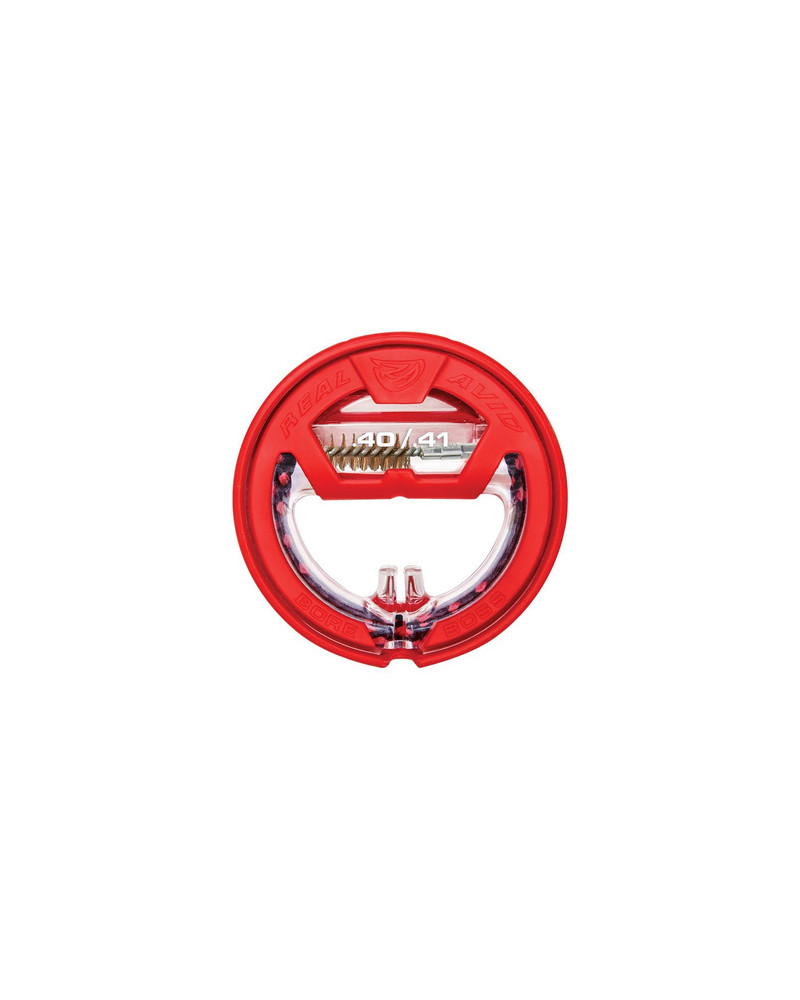 Real Avid - Wycior sznurowy do czyszczenia przewodu lufy Bore Boss - .40/.41 - AVBB40