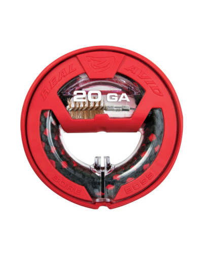 Real Avid - Wycior sznurowy do czyszczenia przewodu lufy Bore Boss - 20 GA - AVBB20G