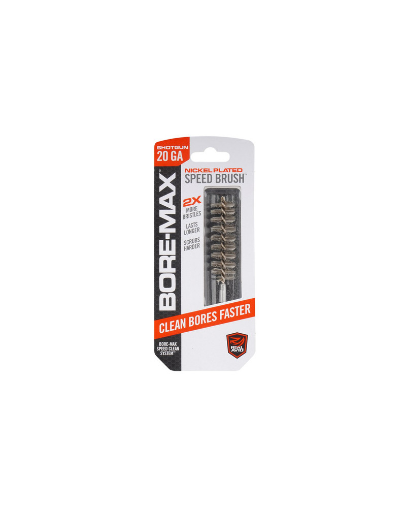 Real Avid - Szczotka do czyszczenia broni Bore-Max Speed Brush - 20 GA - AVBMSB20G