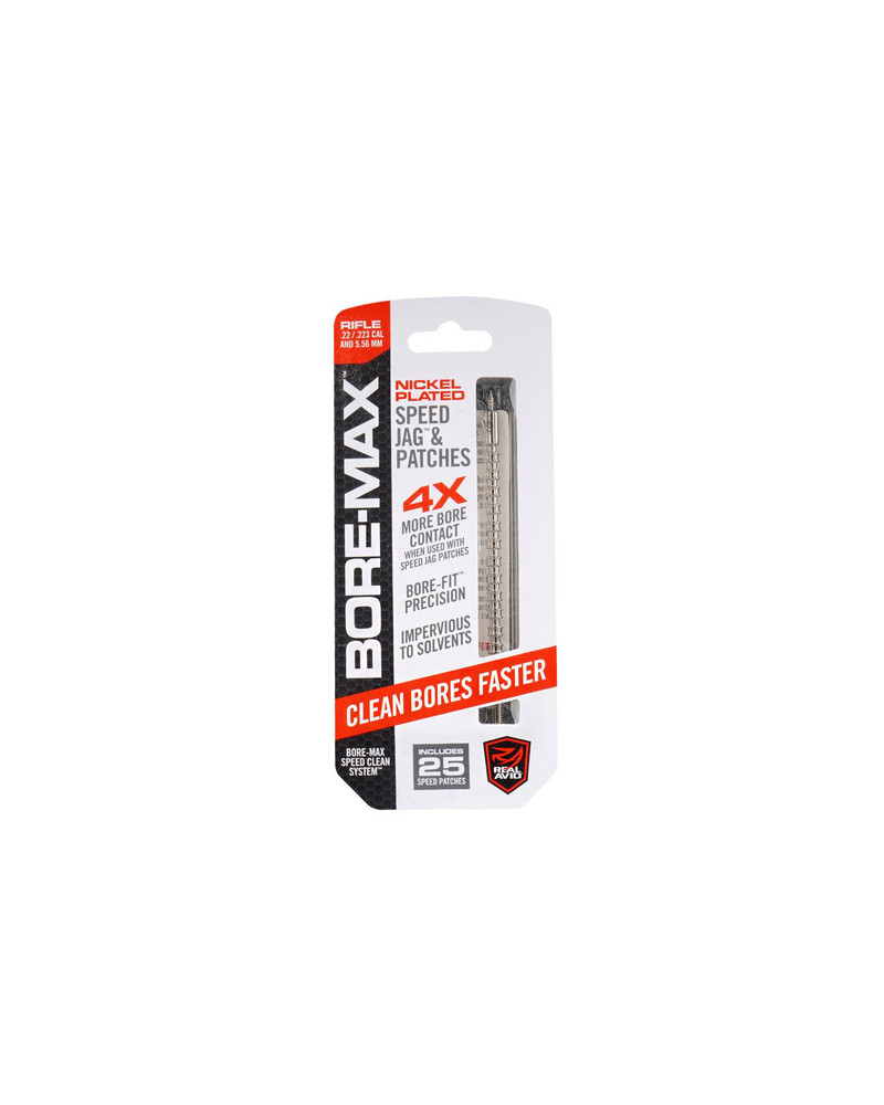 Real Avid - Przecierak do broni z uchwytem Bore-Max Speed Jag - .22/.223/5,56 mm -AVBMJAG223
