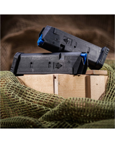 UTG - Magazynek polimerowy do pistoletu Glock - 9x19 mm - 17 naboi - RBT-GL917