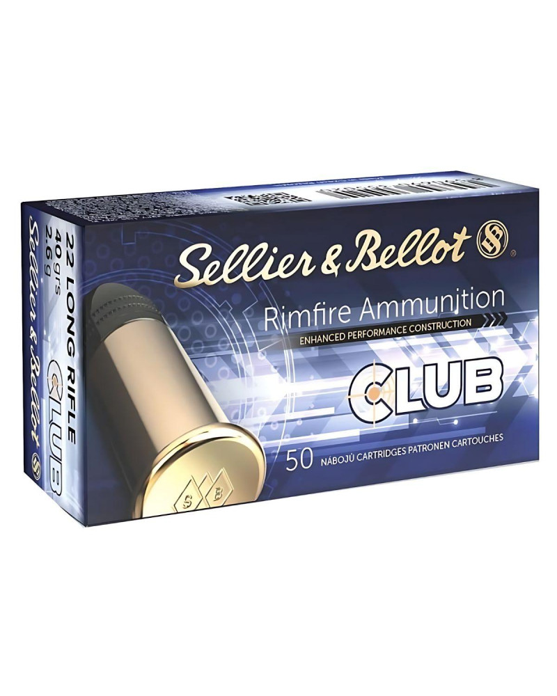 Amunicja S&B kal. 22LR Club LRN 2,6g (40gr)