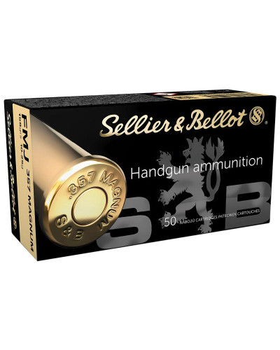 Amunicja S&B kal. 357 Mag. FMJ 10,25g (158gr)