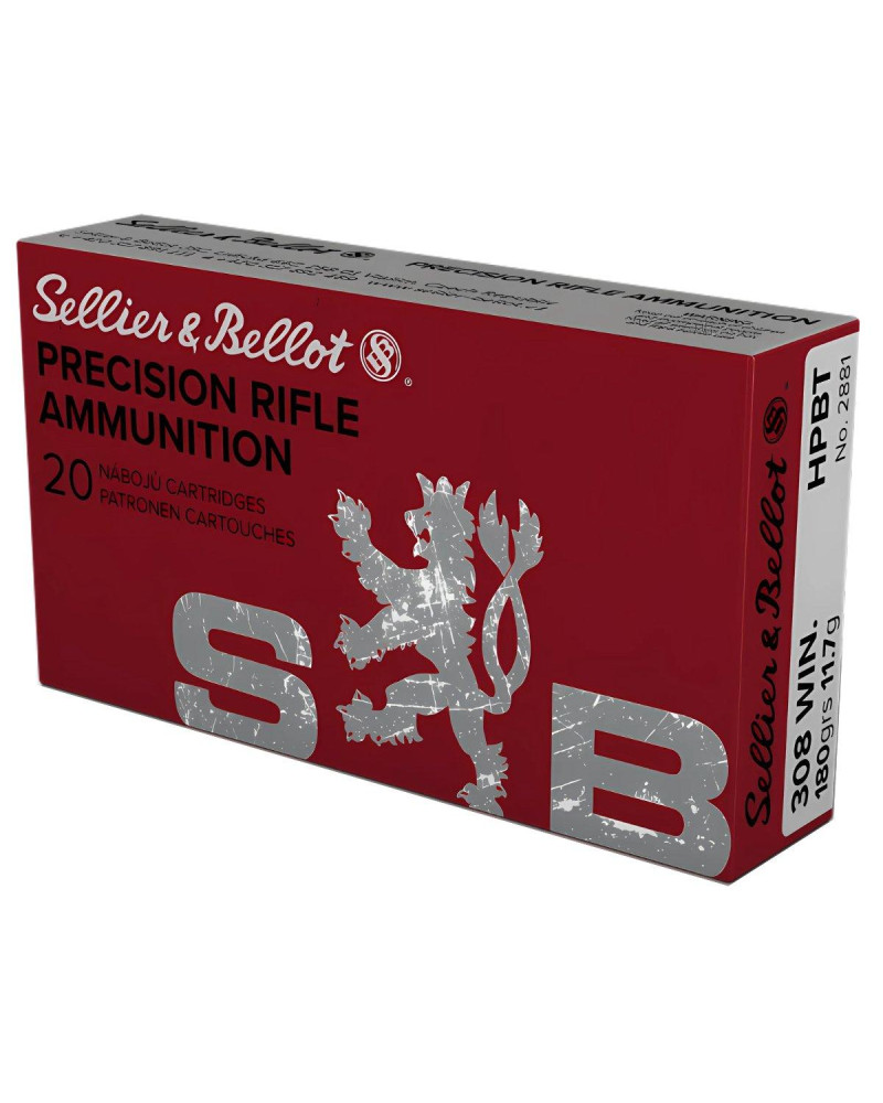 Amunicja S&B kal. 308 Win. HPBT 11,7g (180gr)