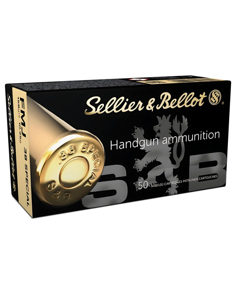 Amunicja S&B kal. 38 Special FMJ 10,25g (158gr)