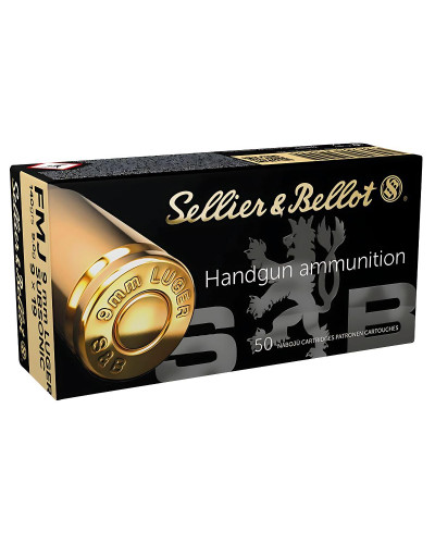 Amunicja S&B kal. 9x19 Luger FMJ 9,0g (140gr) Subsonic