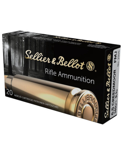 Amunicja S&B kal. 6,5 Creedmoor FMJ BT 9,1g (140gr)