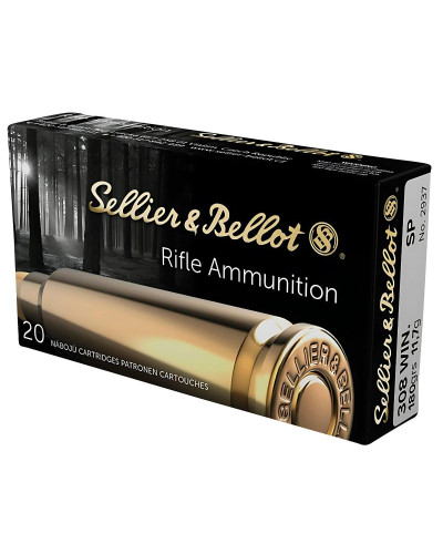 Amunicja S&B kal. 308 Win. SP 11.7g (180gr)