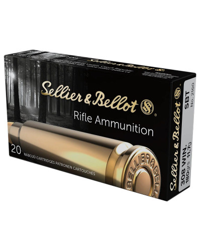 Amunicja S&B kal. 308 Win. SBT 11,7g (180gr)