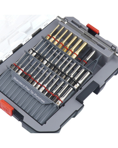 Real Avid - Zestaw wybijaków Accu-Punch Master Set - 37 części - AVMAPS