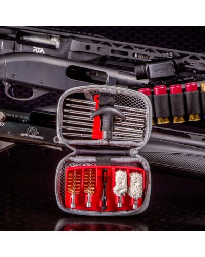 Real Avid - Zestaw do czyszczenia strzelby Gun Boss Shotgun Cleaning Kit - 12/20 GA - AVGCK310-S