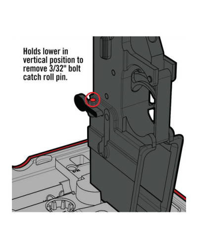 Real Avid - Blok rusznikarski AR-15 Master Bench Block - AVAR15MBB