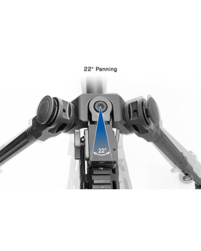 Leapers Dwójnóg Over Bore Picatinny 18-28cm TL-BPOB01-A