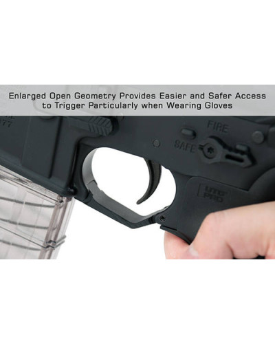 Leapers AR15 Powiekszony kabłąk czarny TLT-TKSTG