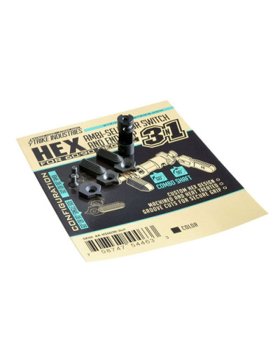Strike Industries - Selektor ognia HEX Selector Switch 60/90 3w1 - AR-HS60/90-3in1