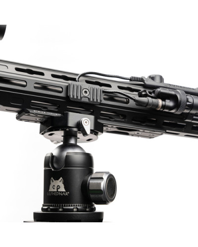 Strike Industries - Adapter ARCA Rail na szynę M-LOK - 6,8'' - Czarny - SI-ARCA-RAIL6.8-BK