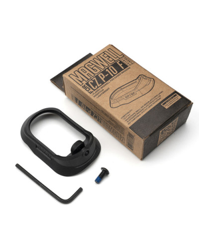 Strike Industries - Powiększony lejek magazynka do pistoletu CZ P-10 F - Czarny - SI-CZP10F-MAGWELL