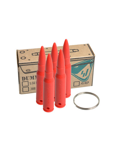 Strike Industries - Zestaw zbijaków Dummy Round 7,62x51 mm - 5 szt. - SI-DR-308