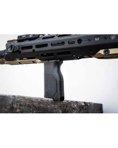 Strike Industries - Chwyt M-LOK Angled Vertical Grip - Long - Czarny - SI-AR-CMAG-L