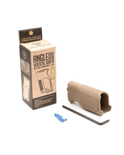Strike Industries - Chwyt M-LOK Angled Vertical Grip - Long - FDE - SI-AR-CMAG-L