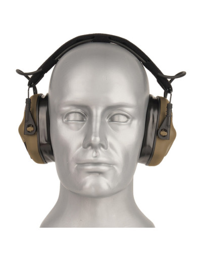 Earmor - Aktywne ochronniki słuchu M31 PLUS - Coyote Brown M31-CB-PLUS